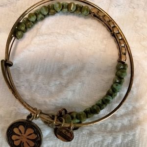 Earrings, bracelet and necklaces